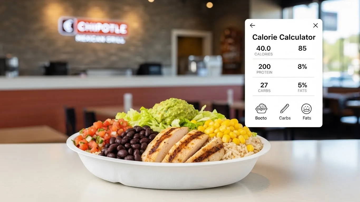 Chipotle Mexican Grill Calorie Calculator