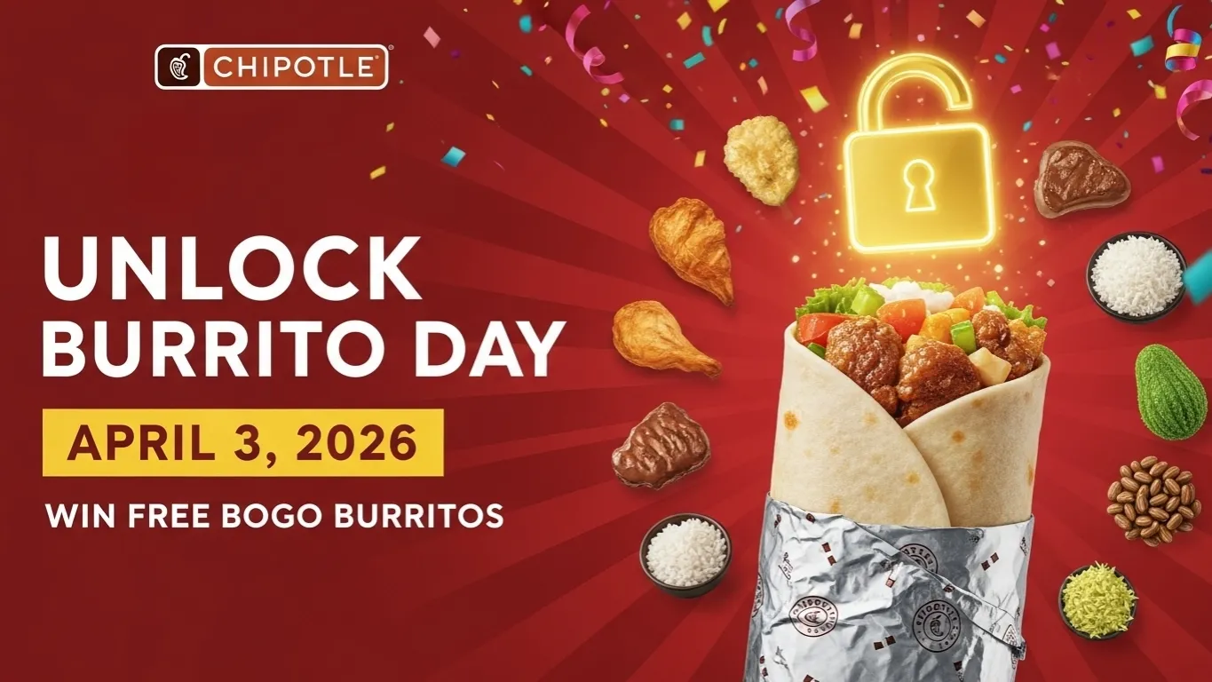 Unlock Burrito Day 2026 - Win Free Chipotle Burritos with Our Expert Guide