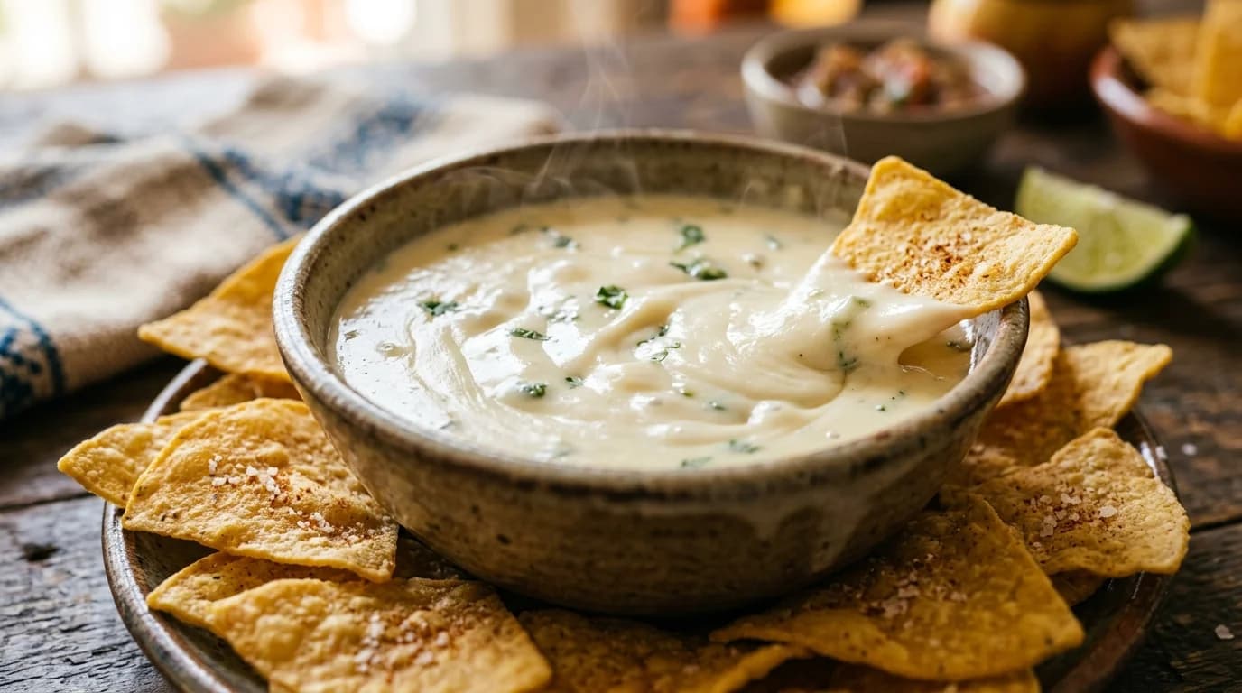 Chipotle Chips and Queso