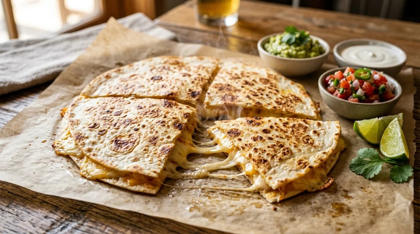 Burritodilla - Quesadilla folded like a burrito