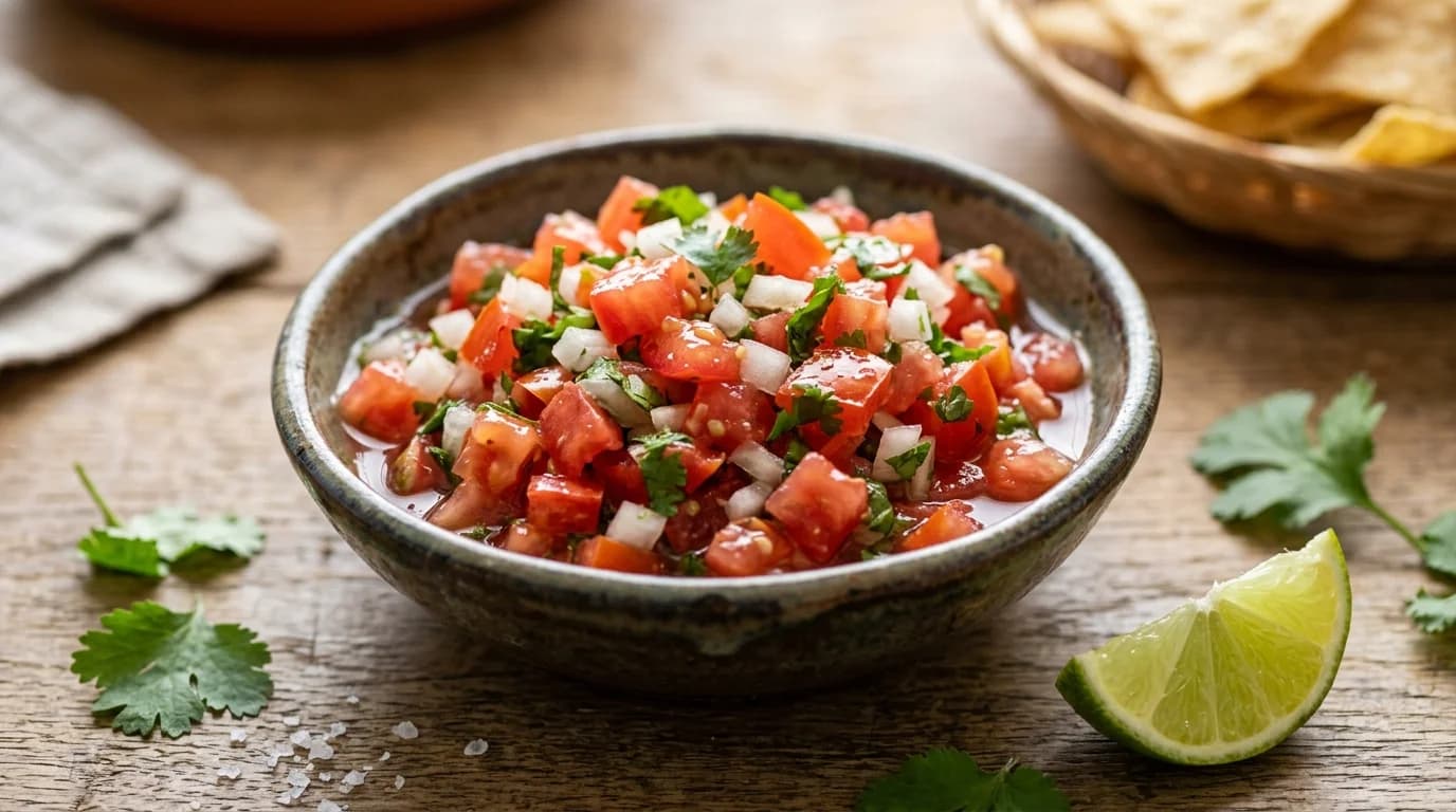 All 4 Salsas - Fresh Tomato, Corn, Green, Red