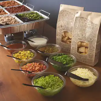 Chipotle Catering Menu - Burrito boxes, taco bars, salad platters for groups 10+ people - Order 24 hours ahead
