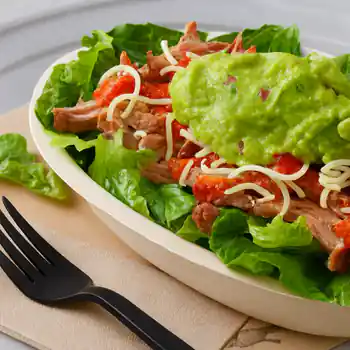 Chipotle Keto Salad Bowl - Low-carb keto-friendly salad bowl