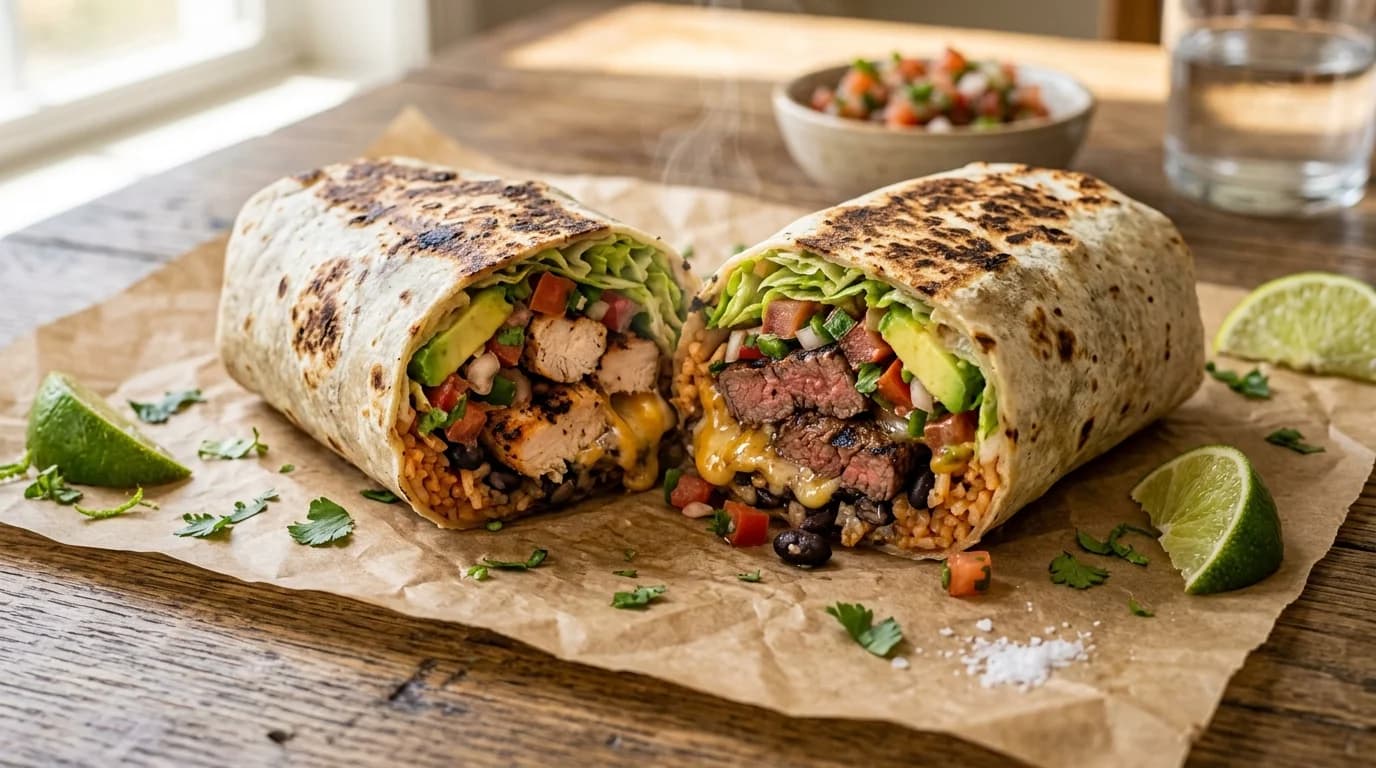 Double Protein Burrito Double Protein Burrito