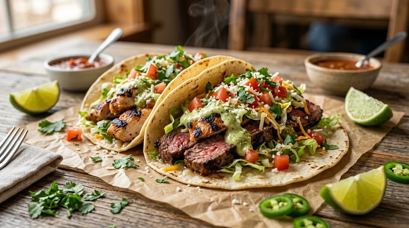 High Protein Taco - Chipotle menu item, 700 calories, $11.35