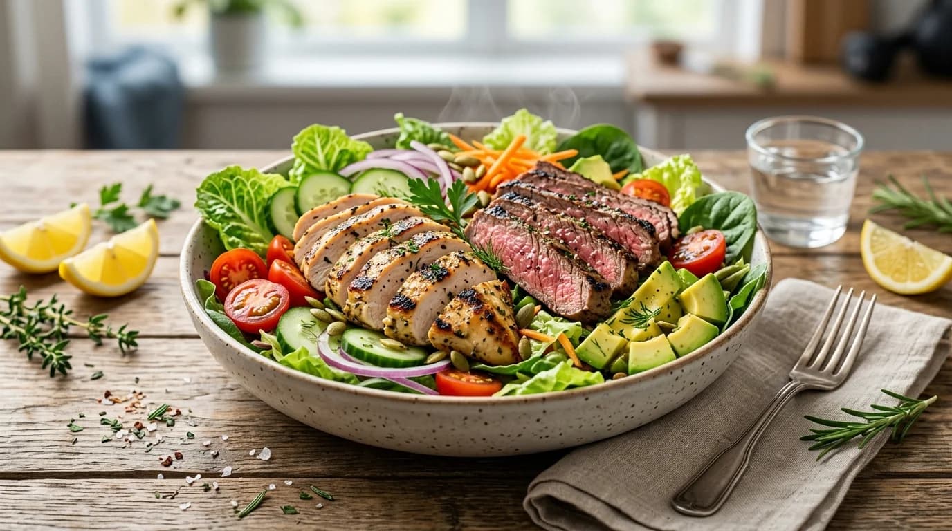 High Protein Low Calorie Bowl High Protein Low Calorie Bowl