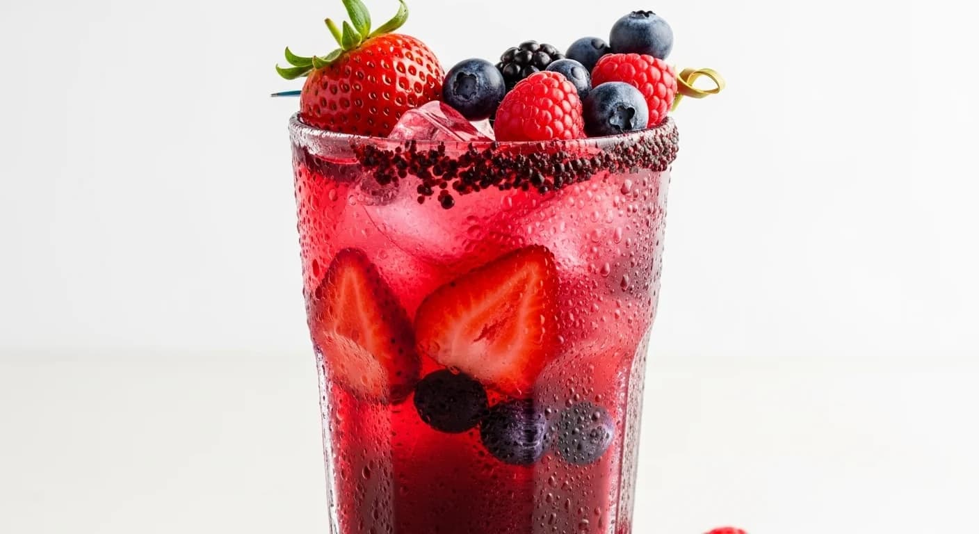 Organic Berry Agua Fresca Organic Berry Agua Fresca