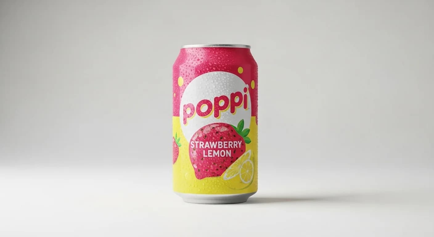 Poppi Strawberry Lemon Poppi Strawberry Lemon