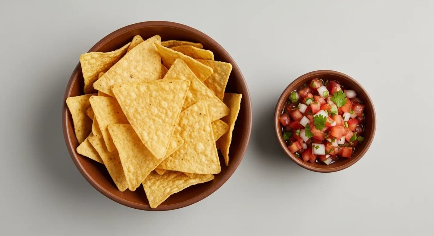 Chipotle Chips & Fresh Tomato Salsa - $2.95 to $3.50