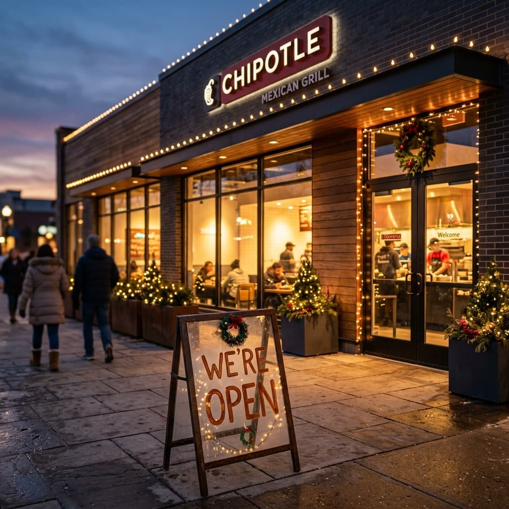 Chipotle Holiday Hours Chipotle Holiday Hours - Restaurant during holiday season
