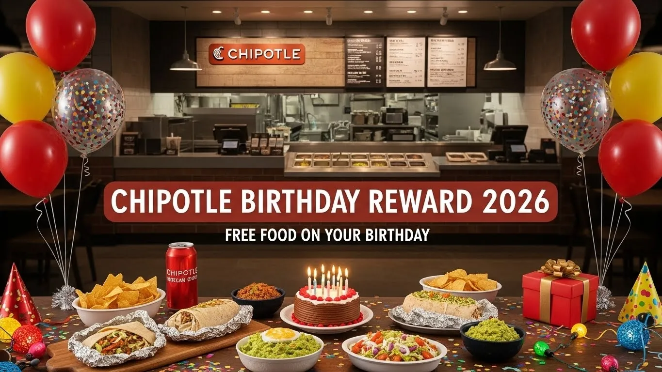 Chipotle Birthday Reward 2026 - Free Food Guide