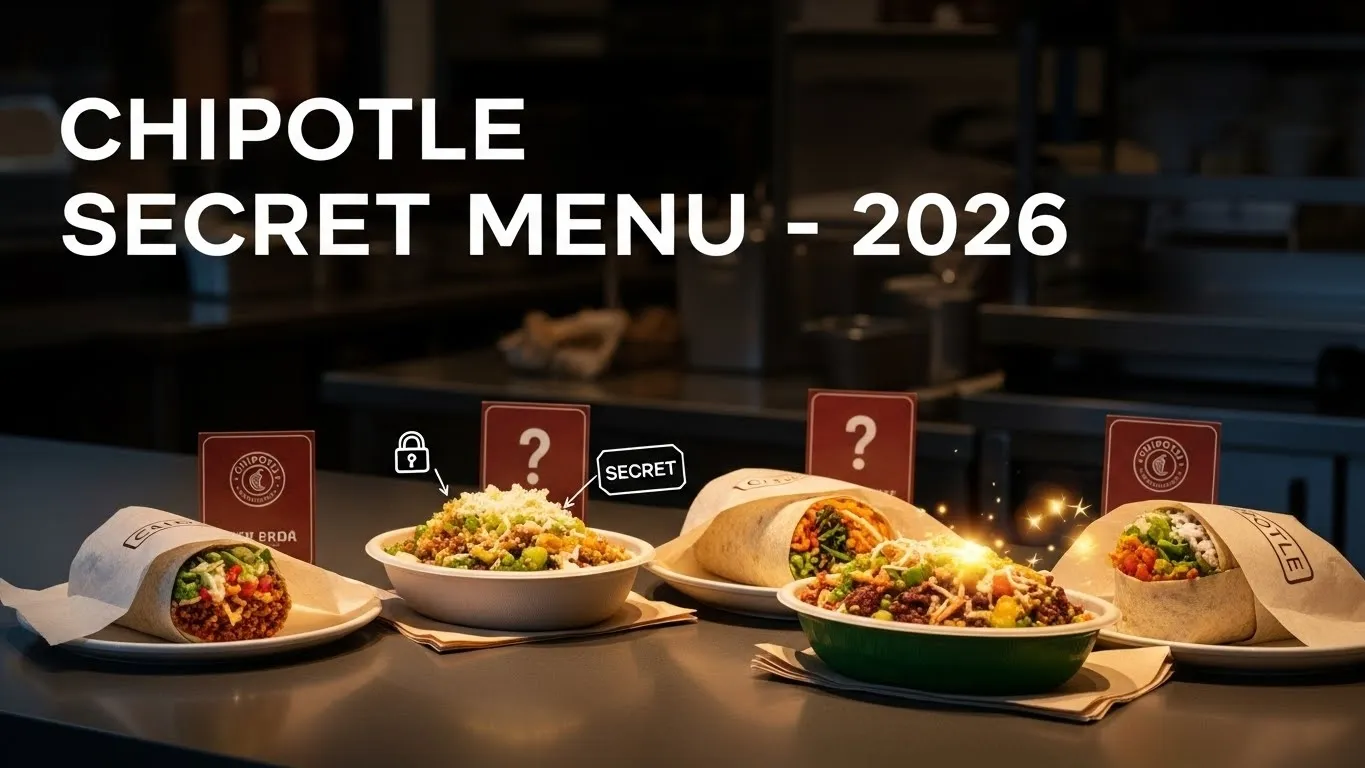 Chipotle Secret Menu 2026 - Hidden Items Revealed