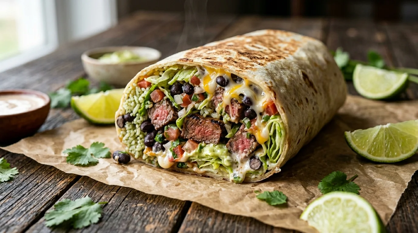 Chipotle Steak Burrito - 30g Protein